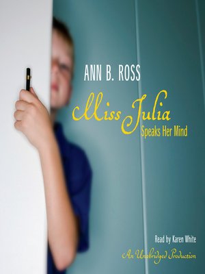 cover image of Miss Julia Speaks Her Mind